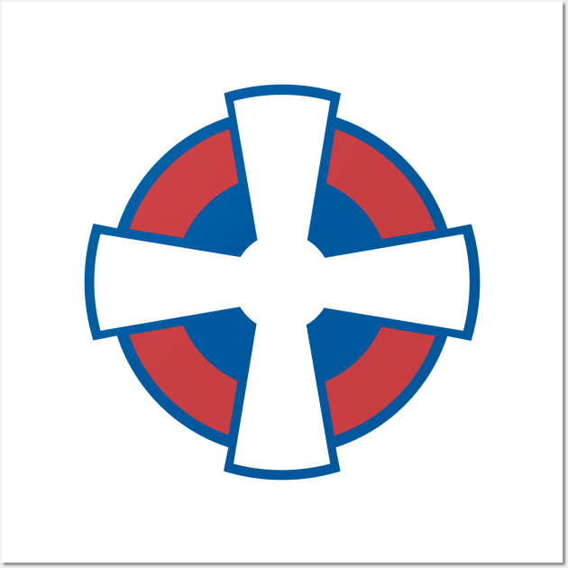 Serbian Air Force and Air Defence roundel Wall Art by FlyNeX